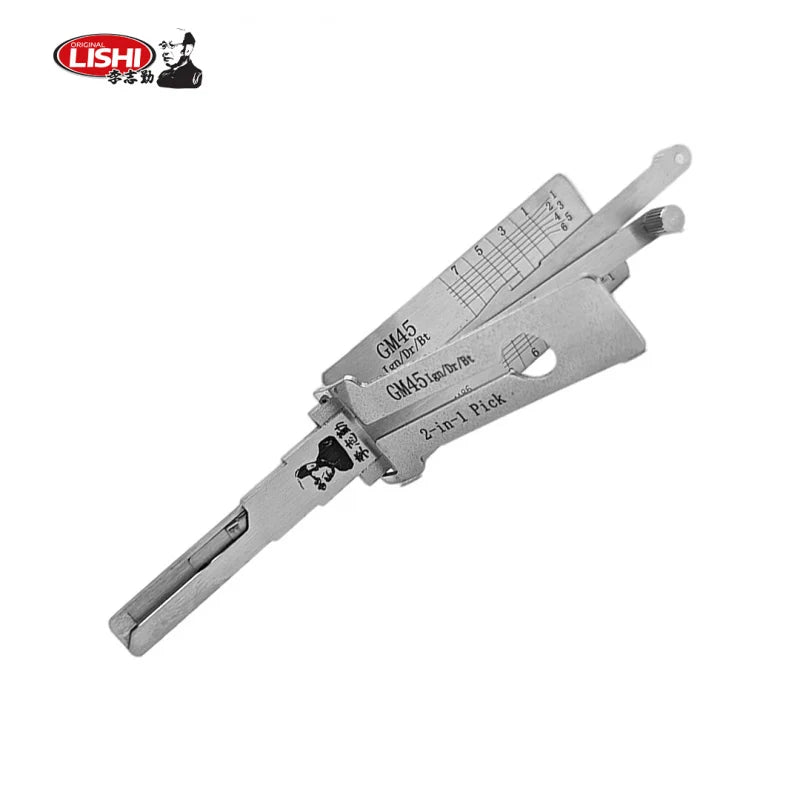 ORIGINAL LISHI - GM45 Pontiac G8 / 2-in-1 Pick & Decoder / AG ORIGINAL LISHI - GM45 Pontiac G8 / 2-in-1 Pick & Decoder / AG